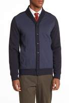 Thumbnail for your product : Perry Ellis Bird Eye Dark Sapphire Button-Up Jacket