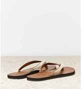 Thumbnail for your product : American Eagle Beaded Leather Flip Flop
