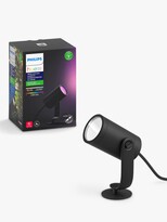 Thumbnail for your product : Philips Hue White and Colour Ambiance Lily LED Smart Outdoor Spotlight Extension, Black