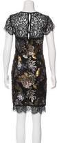 Thumbnail for your product : Nicole Miller Embellished Knee-Length Dress w/ Tags