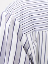 Thumbnail for your product : Erdem Evelin Striped Cotton-poplin Shirt Dress - Blue Stripe