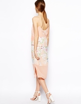 Thumbnail for your product : ASOS Slip Dress In Floral Layered Print
