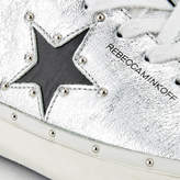 Thumbnail for your product : Rebecca Minkoff Women's Michell Flatform Trainers - Rock Silver/Stars Black