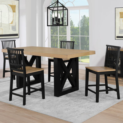 Latitude Run Lixy Counter Height Dining Set