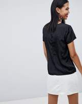Thumbnail for your product : Pieces Dary Sateen Sheen Top