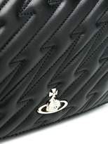 Thumbnail for your product : Vivienne Westwood quilted-effect logo cross body bag