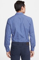 Thumbnail for your product : Canali Regular Fit Micro Weave Sport Shirt