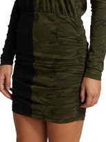 Thumbnail for your product : n:philanthropy Grant Half Camo Colorblock Bodycon Dress