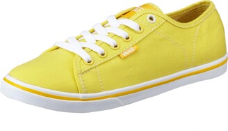 Vans Women's Ferris Lo Pro yellow/white VJW0YL3 3 UK - ShopStyle Shoes