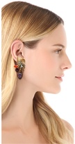 Thumbnail for your product : Erickson Beamon Garden Party Leaf Earrings