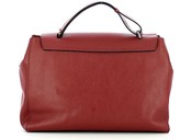 Thumbnail for your product : Iuntoo Wine Red Leather Armonia Convertible Top Handle Bag