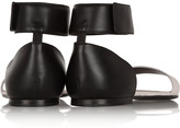 Thumbnail for your product : Chloé Two-tone ayers and leather sandals