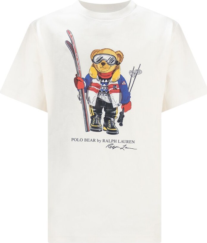 Ralph Lauren Kids Polo Bear Printed Crewneck T-Shirt - ShopStyle Boys' Tees