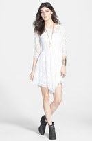 Thumbnail for your product : Free People Floral Mesh Fit & Flare Dress