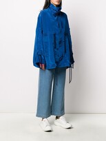 Thumbnail for your product : colville Oversized Drawstring Rain Jacket