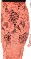 Thumbnail for your product : MSGM Laser Cut Pencil Skirt