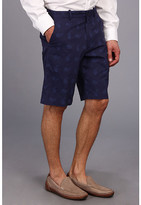 Thumbnail for your product : Perry Ellis Modern Paisley Printed Flat Front Short