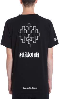 Marcelo Burlon County of Milan Black Cotton T-shirt