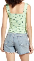 Thumbnail for your product : Leith Square Neck Crop Tank
