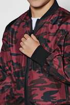 Thumbnail for your product : boohoo Boys Red Camo Jacket