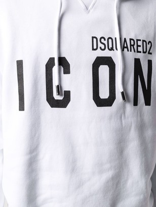 DSQUARED2 Icon print hoodie