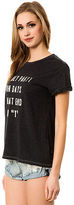 Thumbnail for your product : Local Celebrity The I Party Schiffer Tee in Black