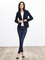Thumbnail for your product : Banana Republic Navy Lightweight Wool Two-Button Suit Blazer