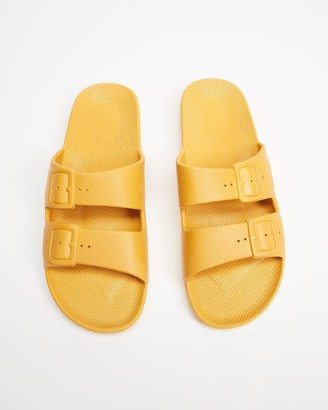 Freedom Moses Yellow Sandals - Slides - Unisex