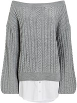 Thumbnail for your product : Caroline Constas Gloria Off-The-Shoulder Sweater