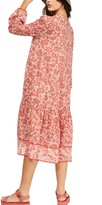 Thumbnail for your product : Billabong Storm Ride Floral Long Sleeve Maxi Dress
