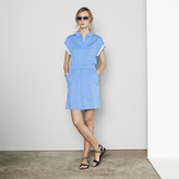 Thumbnail for your product : Lacoste Sleeveless elasticated polo collar dress