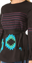 Thumbnail for your product : Cynthia Rowley Embroidered Top
