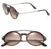 Thumbnail for your product : Giorgio Armani Double-Bar Round Sunglasses