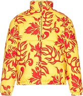 Thumbnail for your product : ERL Unisex Printed Quilted Puffer Woven in Yellow