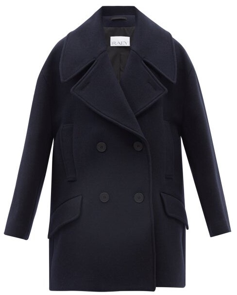 Navy Oversized Coat | Shop the world's largest collection of 