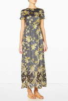 Thumbnail for your product : Suno Leaf Embroidery Long Dress