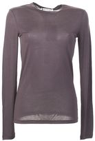 Thumbnail for your product : Acne Studios Brown Long Sleeved Tencel T-shirt