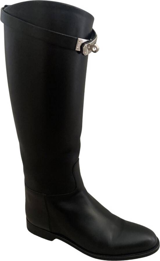Hermes Jumping leather riding boots ShopStyle