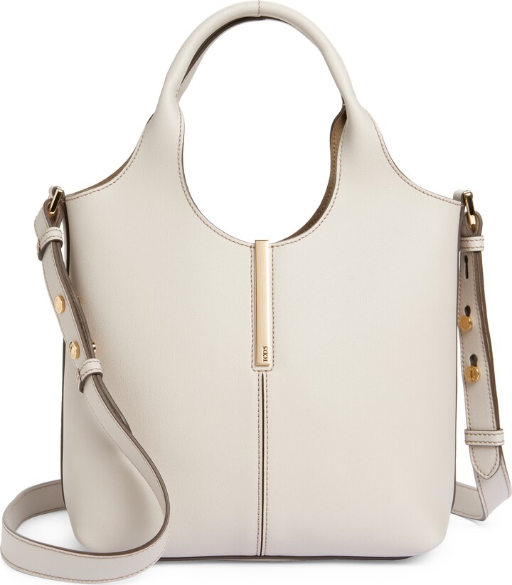 Tod's Mini Leather Shopping Bag Tote