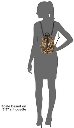 Rebecca Minkoff Mini Julian Leopard-Print Calf Hair Backpack
