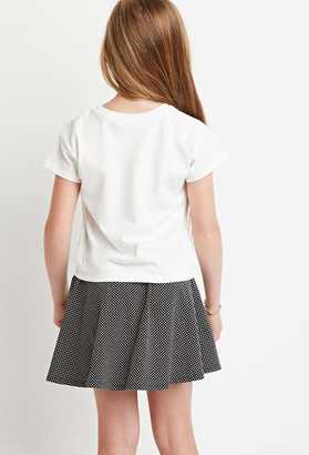 Forever 21 Girls Lace-Pocket Tee (Kids)