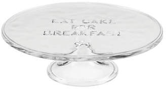 Kate Spade Embossed Cake Plate