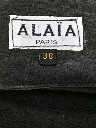 Alaïa Pre-Owned Soft Corset Belt