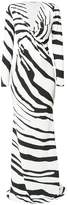 Thumbnail for your product : Roberto Cavalli zebra print maxi dress