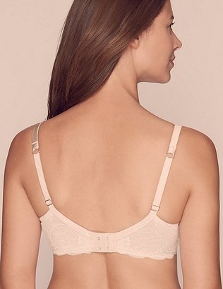 Marks and Spencer Silk & Lace Non-Padded Balcony Bra DD-G