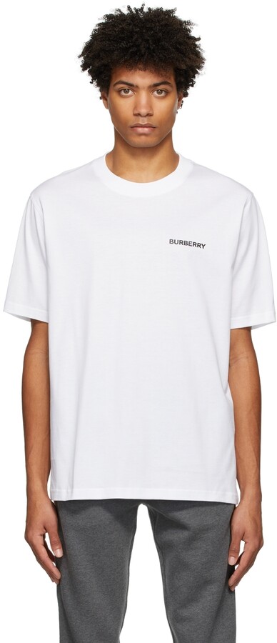Burberry White Men's Shirts | Shop the world's largest collection of 