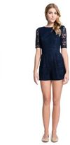 Thumbnail for your product : Cynthia Steffe CECE BY Maylie Lace Romper