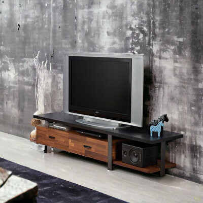 Hokku Designs 2-Drawer TV Stand With 1 Shelf