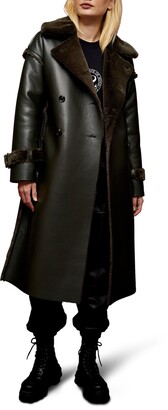 topshop reversible coat