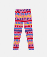 Thumbnail for your product : Stella McCartney Striped Jersey Leggings, Woman, Multicolour